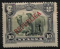 [Issues of 1911 Surcharged - London Print, type M27]