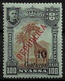 [Issues of 1911 Surcharged - London Print, type M34]