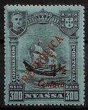 [Issues of 1911 Surcharged - London Print, type M28]