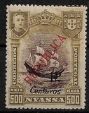 [Issues of 1911 Surcharged - London Print, type M35]