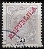 [Issues of 1895 & 1907 Overprinted "REPUBLICA", Tip I4]