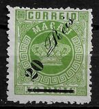 [Nos. 4 & 6 Surcharged, type C3]