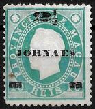 [Newspaper Stamps -  Nos. 33 & 33A Overprinted "JORNAES" & Surcharged, Tipe L]