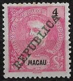 [Issues of 1898/1905 Overprinted "REPUBLICA", type AF4]