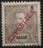 [Issues of 1898/1905 Overprinted "REPUBLICA", type AF7]