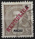 [Issues of 1898/1905 Overprinted "REPUBLICA", type AF7]