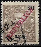 [Issues of 1898/1905 Overprinted "REPUBLICA", type AF12]