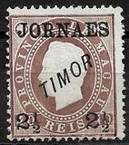 [Macau Postage Stamps Surcharged & Overprinted "JOURNAS TIMOR", type C1]