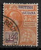 [King George V and "Sandbach" Warship - Different Watermark, tipas AA19]