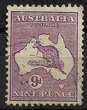 [Definitive Issues - Kangaroo and Map, Different Watermark, Typ A43]