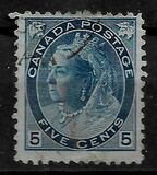 [Queen Victoria - Value in Bottom Corners, type Q7]