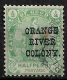 [British Occupation - Cape of Good Hope Postage Stamps Overprinted "Orange River Colony", 类型 K]