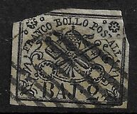 [Coat of Arms - Black Print on Colored Paper, type C]