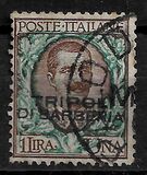 [Italian Postage Stamps Overprinted "TRIPOLI DI BARBERIA", type A8]
