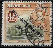 [King George VI and Local Motifs Overprinted "SELF-GOVERNMENT - 1947", ประเภท BA7]