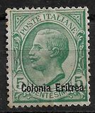 [King Victor Emmanuel III of Italy - Italian Postage Stamps Overprinted "Colonia Eritrea", 类型 H]
