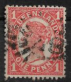 [Queen Victoria - Value in all Corners, प्रकार Q]