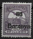 [Hungarian Stamps Overprinted "1919 Baranya", type A2]