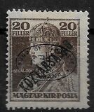 [Overprinted " Köztársaság", type Q5]