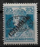 [Hungarian King Karl IV & Queen Zita Stamps of 1919 Overprinted, type M7]