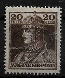[Hungarian King Karl IV & Queen Zita Stamps of 1919 Overprinted, type M4]