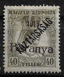 [Hungarian Stamps Overprinted "1919 Baranya" in Black, Typ D3]