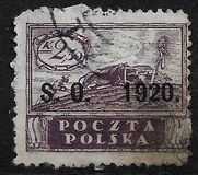 [Polish Stamps Overprinted "S. O. 1920." - Silésie Orientale, type D3]