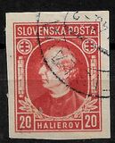 [Andrej Hlinka - Inscription "SLOVENSKÁ POŠTA", タイプ E2]