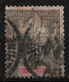 [Inscription: "INDO-CHINE" - Colored Paper, type C7]