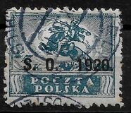 [Polish Stamps Overprinted "S. O. 1920." - Silésie Orientale, type D4]