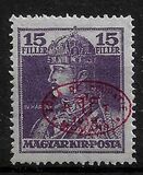 [Hungarian King Karl IV & Queen Zita Stamps of 1919 Overprinted, type M1]