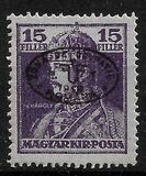 [Hungarian King Karl IV & Queen Zita Stamps of 1919 Overprinted, type M2]