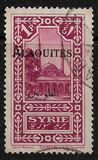 [Syrian Postage Stamps Overprinted in Red, Black or Blue, type D6]