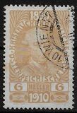 [The 80th Anniversary of the Birth of Emperor Franz Josef I - With Enlarged Year Labels Top and Bottom, प्रकार Z1]
