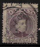 [King Alfonso XIII - Control Number on Backside - New Colors, Tüüp AT13]