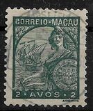 [Portugal and Vasco da Gama's Flagship " San Gabriel" - Watermarked, type AT2]