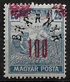 [Hungarian Stamps Overprinted "Baranya" in Black, タイプ B25]