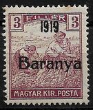 [Hungarian Stamps Overprinted "1919 Baranya" in Black, tip B7]
