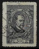 [President Masaryk(1850-1937) - Coloured Paper, වර්ගය AM2]