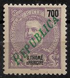 [Previous Stamps from 1898-1905 Overprinted "REPUBLICA" in Red or Green, type AE7]
