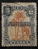 [Giraffe Stamps of 1901 Overprinted "PROVISORIO", Tipi F1]