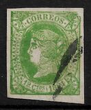 [Queen Isabella II - Colored Paper, type Q4]