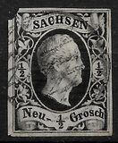 [King Friedrich August II - Colored Paper, type C]