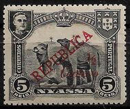 [Issues of 1911 Surcharged - Lisbon Print, Tüüp M2]