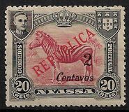 [Issues of 1911 Surcharged - London Print, type M29]