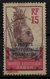 [Issues of 1911-22 in New Colors - Inscription "AFRIQUE EQUATORIALE FRANCAISE" - Warrior, տեսակ P7]