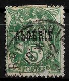 [French Postage Stamps Overprinted in Black, タイプ B2]