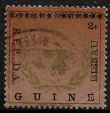 [Portuguese Guinea Postage Stamp Overprinted "REP. DA BISSAU", type B]