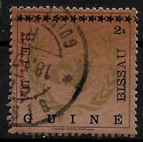 [Portuguese Guinea Postage Stamp Overprinted "REP. DA BISSAU", type B]