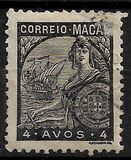[Portugal and Vasco da Gama's Flagship " San Gabriel" - Watermarked, type AT4]